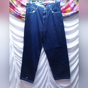 ASOS Men's Relaxed Fit Navy Jeans